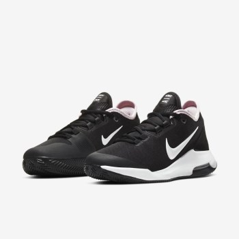 Nike Court Air Max Wildcard - Női Teniszcipő - Fekete/Rózsaszín/Fehér